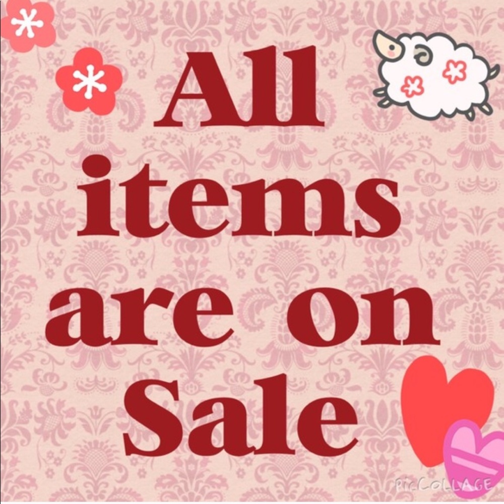 Come visit my closet b/c all items are on sale!!